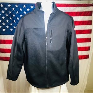 Swiss Tech Long Sleeve — XL — Zipper Black Jacket